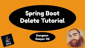 SpringBoot API Tutorial #6: Delete an Object
