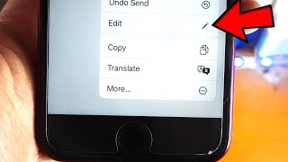 Famous How To Edit Messages/iMessages Sent in iPhone! Net Worth