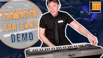 Yamaha PSR-E443 Portable Keyboard [Product Demonstration]