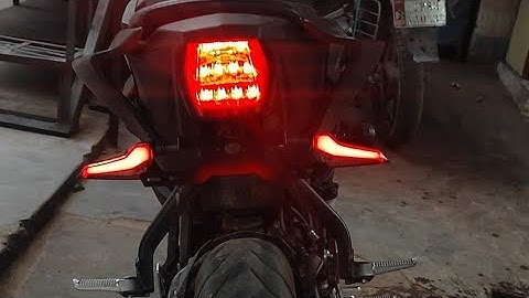 Yamha R15 v3 tail tidy installation||bike modifications 2021