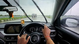 Pov Drive On Samruddhi Expressway Witness The Dramatic Weather Change