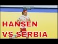 9 goals of Mikkel Hansen against Serbia final Game Euro 2012