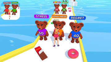 MAX LEVEL in Happy Run! 👩🏻‍🦰😭 BIG UPDATE!! All Levels - iOS, Android Gameplay Walkthrough! #1