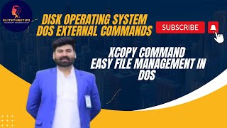 DOS XCOPY Command Step-by-Step Tutorial Hindi/Urdu