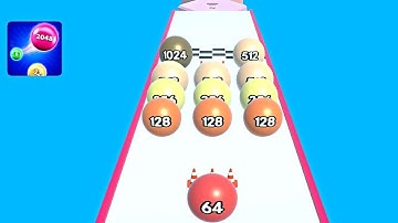 2048 Runner Balls: Ball games ! All Levels Gameplay (497-506) android,ios