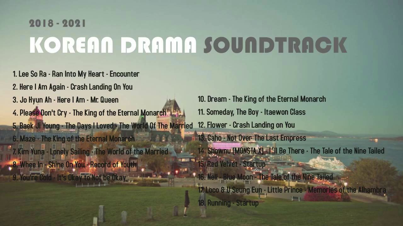 Korean Drama Soundtrack 2021 Playlist