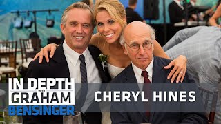 Larry David after setting up Cheryl Hines & RFK Jr.: That will never work
