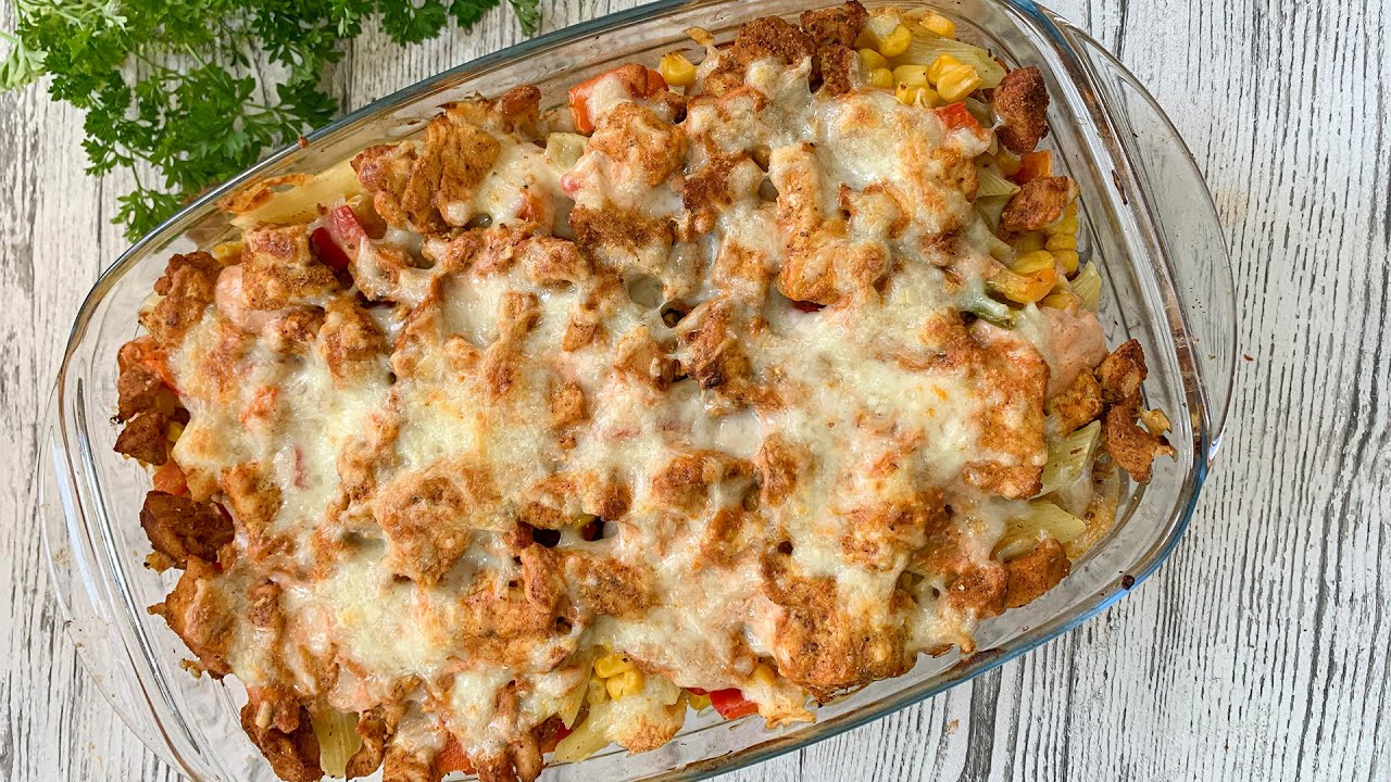 Zapiekanka obiadowa kebab-gyros. Łatwe wykonanie, obłędny smak!