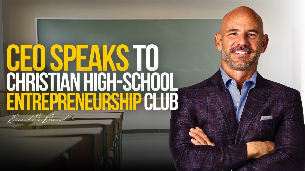 CEO Gives Advice to High-School Entrepreneurship Club (Parents: Watch This With Your Teen)