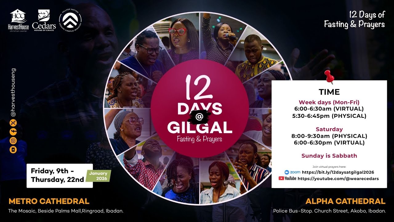 12 Days at Gilgal || Day 11 || 21TH JANUARY 2026