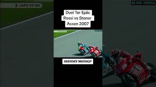 Epic Moment Stoner Vs Rossi motogp stoner valentinorossi youtube shorts