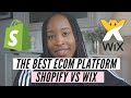 The Best E-commerce Platform to Use | Wix vs Shopify