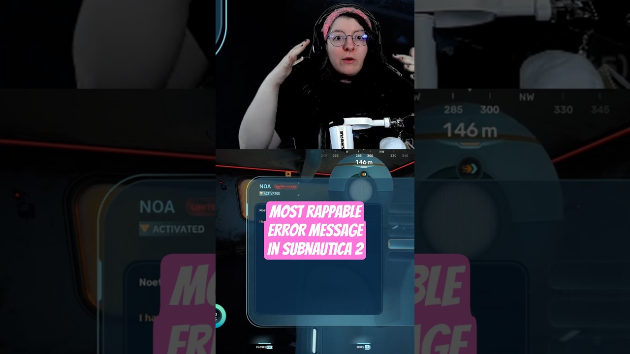 Fatal Error Rap in #subnautica2 #twitchclips #shorts
