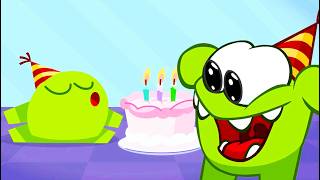 As Histórias do Om Nom:  Novos Vizinhos - Aniversário e Presentes  - Desenhos Animados Engraçados