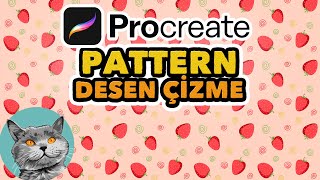 PROCREATE ile PATTERN DESEN ÇİZME! | Draw pattern design on Procreate #Procreate #pattern #textile