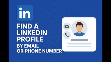 Find a Social Media Profile By Email or Phone Number