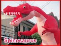 恐竜シューティング Dinosaur shooting game event production /Spinosaurus Inflatable