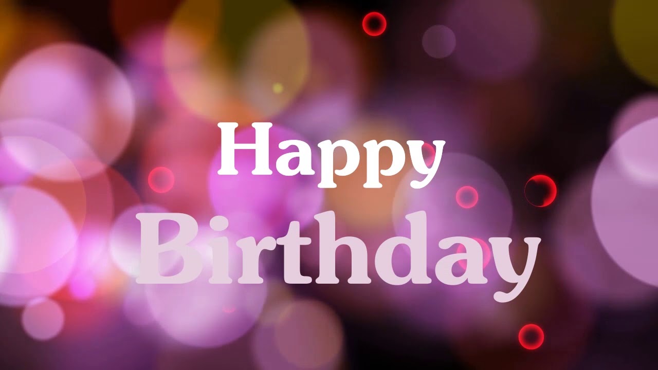 Happy Birthday | Effect | Happy Birthday Video | after effect