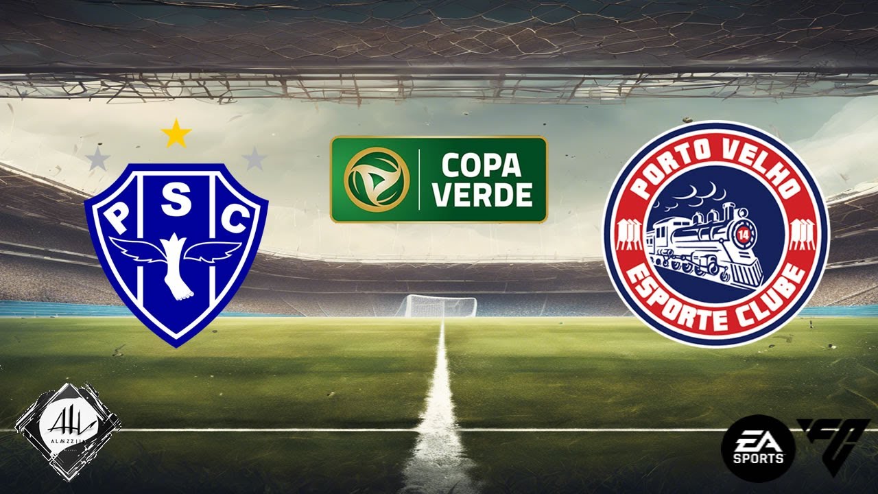 Paysandu x Porto Velho - Oitavas de Final Copa Verde 2025 - FC 24 - YouTube