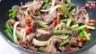 Beef and Onion Stir Fry - Tender And Juicy Beef - Tips and Tricks
