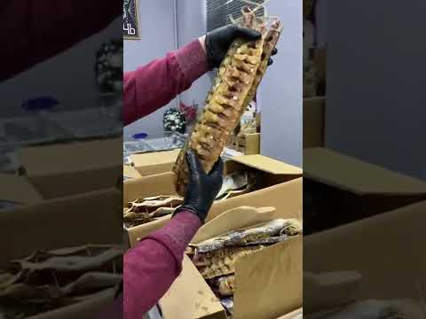 Привезли из цеха #азбукасевера #чир #муксун #севернаярыба #нельма