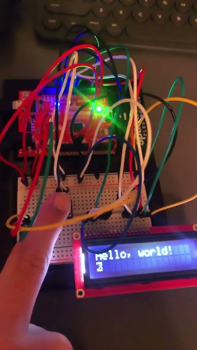 Using lcd display with arduino #arduino #inventions - YouTube