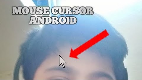 how to add mouse cursor in android