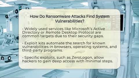How Do Ransomware Attacks Find System Vulnerabilities? - Talking Tech Trends