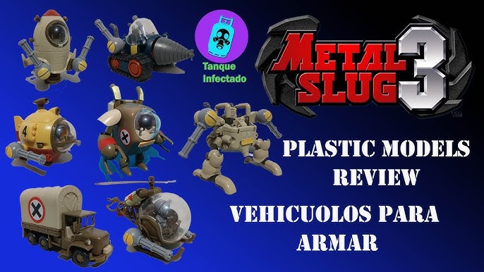 Metal Slug Modelkit Comparison  official SNK vs Unlicensed 