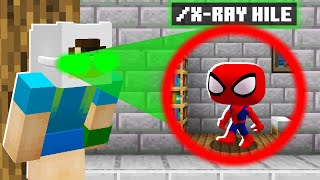 Saklambaçta Arkadaşlarimi X-Ray İle Trolledi̇m - Minecraft