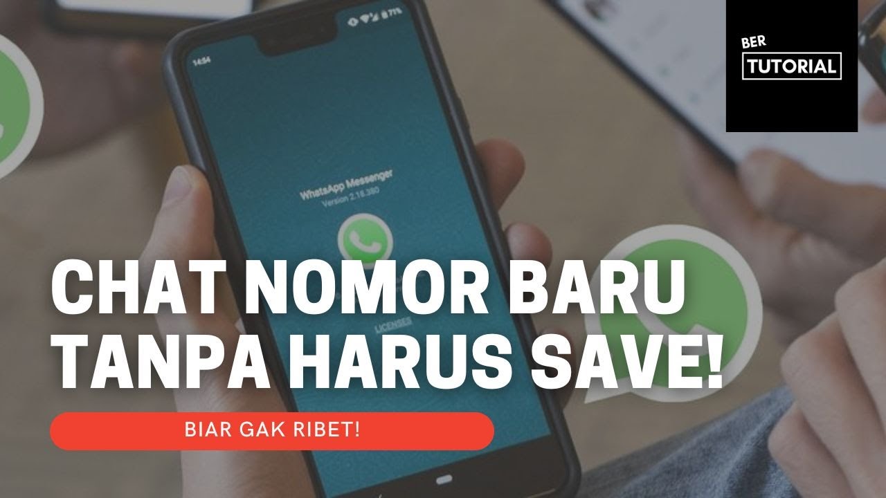 Chat ke nomor baru di WhatsApp tanpa menyimpan kontak