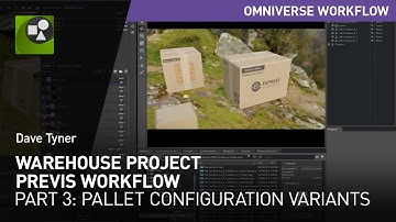 Warehouse Project Previz Workflow - Part 3: Pallet Configuration Variants