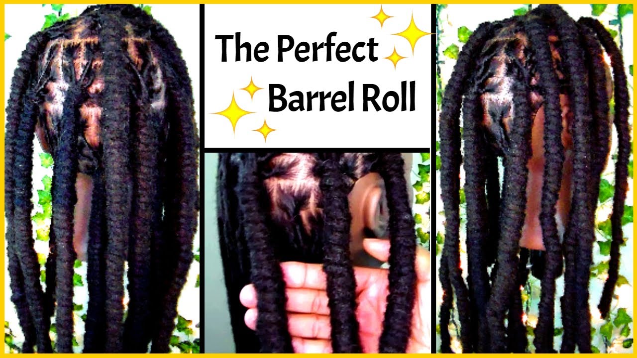 Loc Style Tutorial #30: The Perfect BARREL ROLLS | Unisex Loc Hairstyle |  Loc Style for Men & Women - YouTube