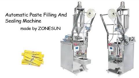 ZONESUN ZS-GFGT50 Automatic Paste Liquid Honey Stick Quantitative Filling Sealing Machine