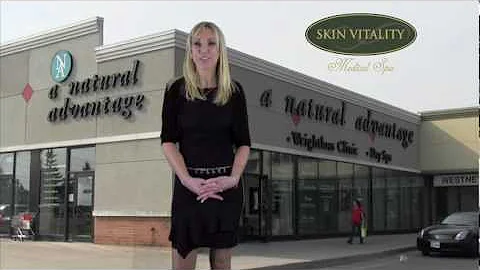 Eleanor Welsh, CEO of Skin Vitality gives a tour o...