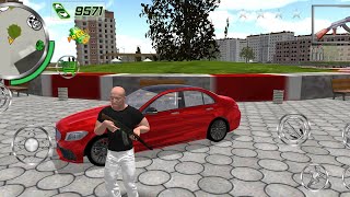 Russian Crime Real Gangster (Oppnana Games) | Missions | Merecedes-Benz C63 screenshot 5