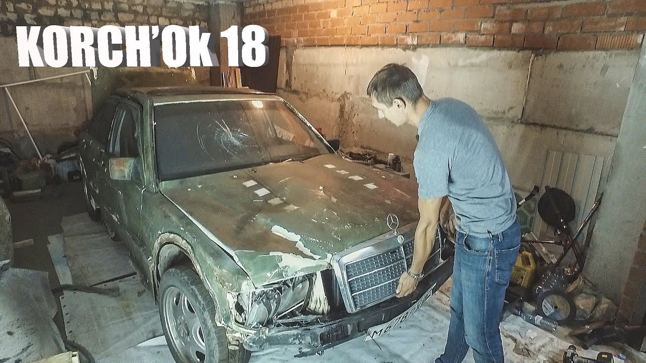 ⁣Дела пошли. Делаем проводку, радиатор Мерседес 190 (w201) Корчок 18