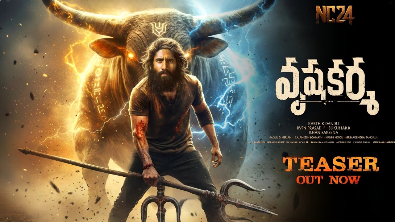 Vrusha karma Official Teaser | Naga Chaitanya | Meenakshi | Karthik Dandu | Vrusha Karma Teaser