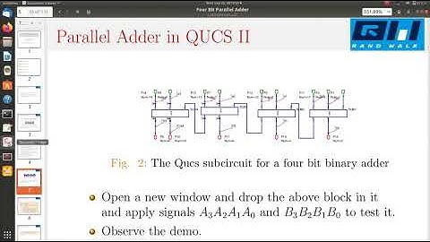 Four Bit Full Adder