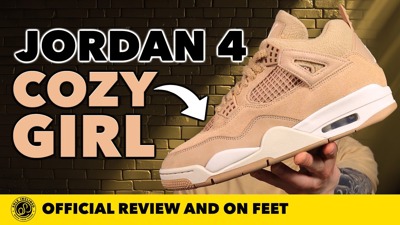 Air Jordan 4 'Cozy Girl' In Depth Review and On Feet! - YouTube