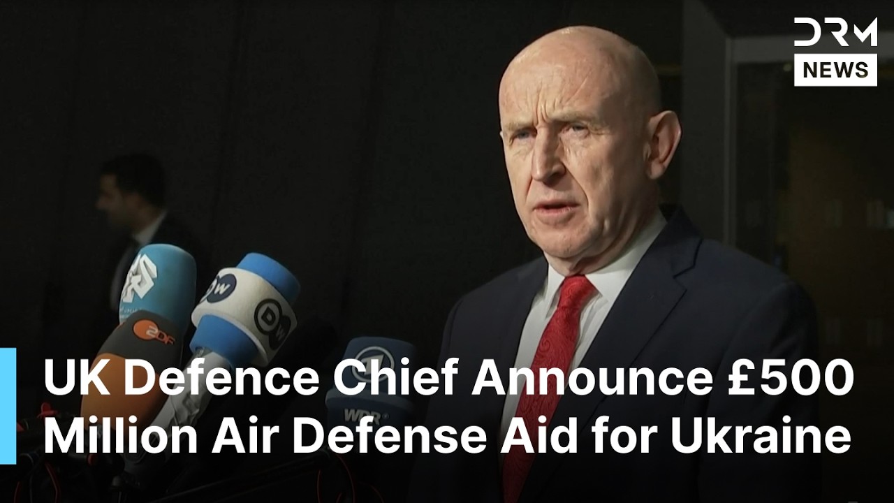 “We Will Defend You,” UK Defence Minister Confirms £500 Million Air Defense Boost for Ukraine | AC1B