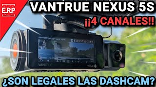 TODO LO QUE DEBES SABER PARA INSTALAR UNA DASHCAM DE FORMA LEGAL / VANTRUE NEXUS N5S REVIEW