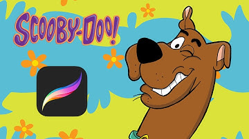 Scooby Doo!  - Procreate (Timelapse)
