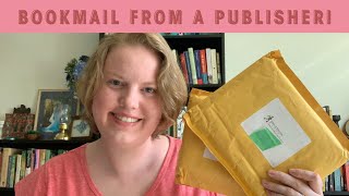 opening bookmail from a publisher! 📕 will these two ARCs of new releases kick my reading slump?
