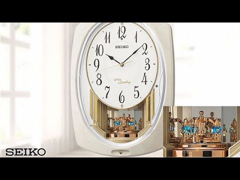 SEIKO セイコー 電波アミューズ掛け時計 ウェーブシンフォニー