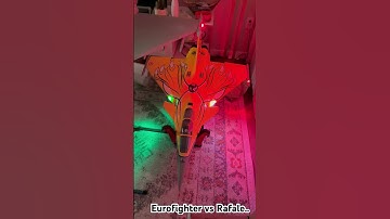 Freewing Eurofighter V3 90mm vs FMS Rafale 80mm. Which one wins!?