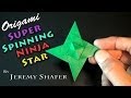 Origami Super Spinning Ninja Star