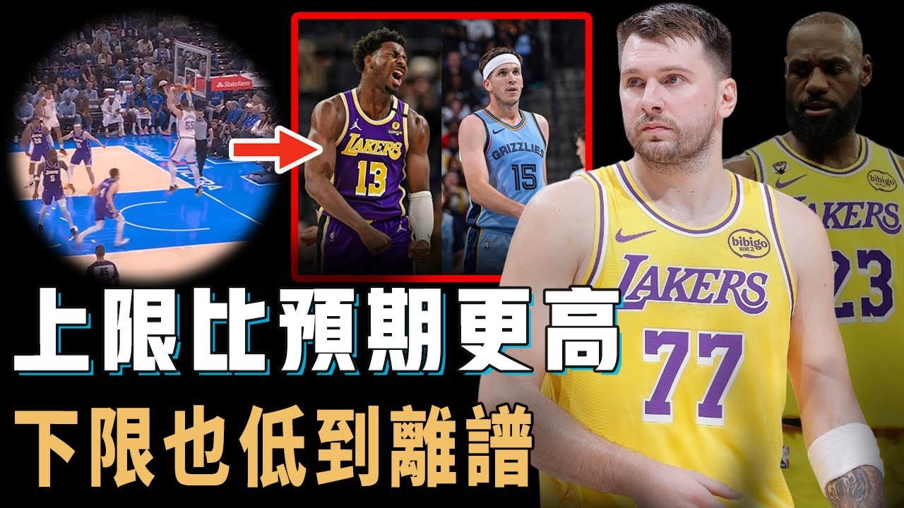大勝強隊25分後又狂輸弱隊18分，明明表現都不錯的Luka Doncic和LBJ為何無法將球隊帶到爭冠水準？替補得分聯盟最低，防守更成為致命問題，或將拿Reaves交易前DPOY？！【NBA球隊分析】