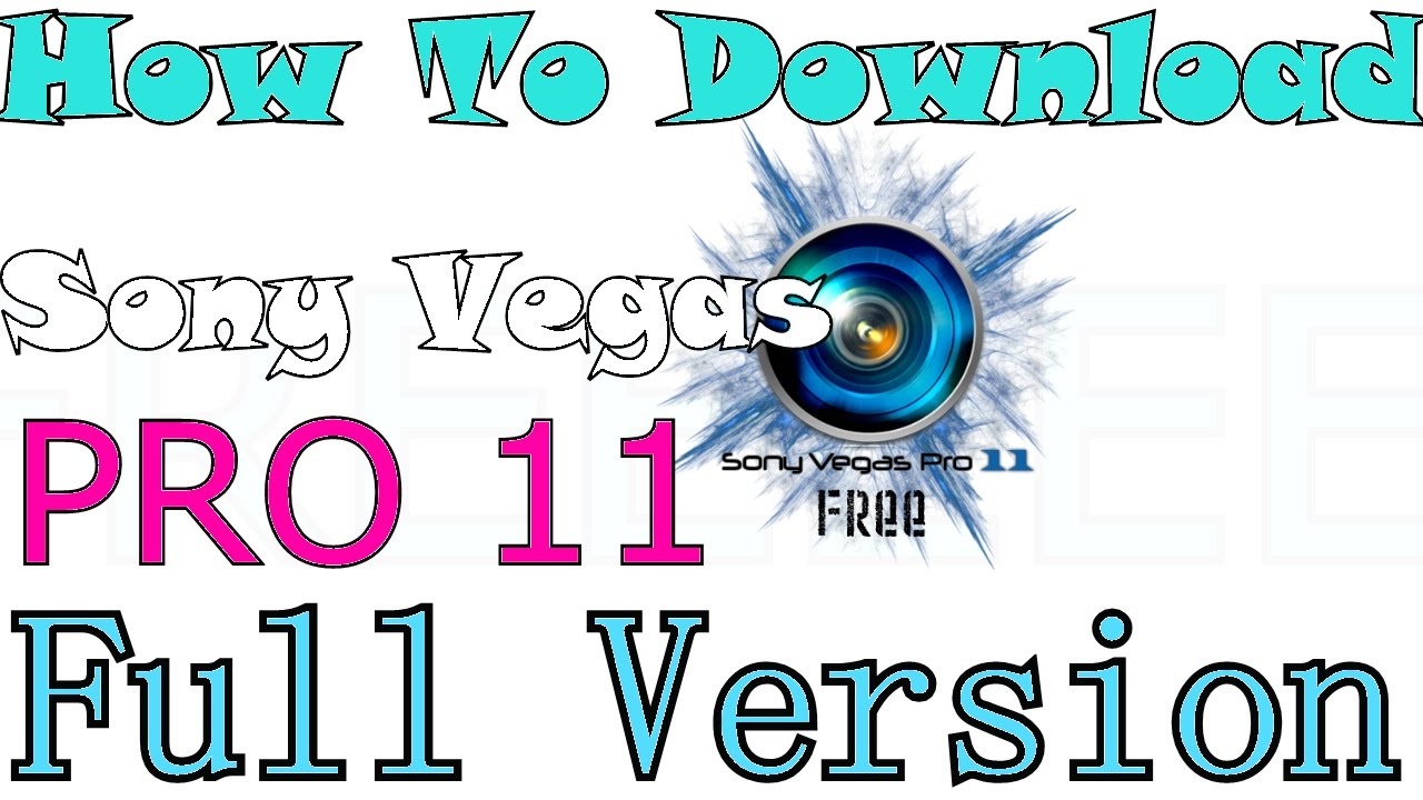 sony vegas pro 11 installer download
