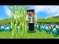 Minecraft UHC but grass drops INFINITE DIAMONDS